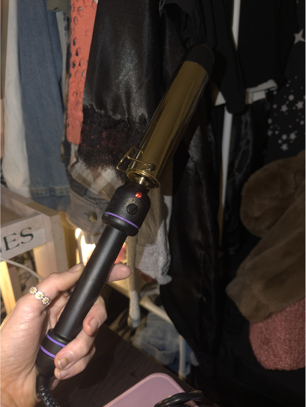 New Black and Gold Hot Tools 2" Curling Iron